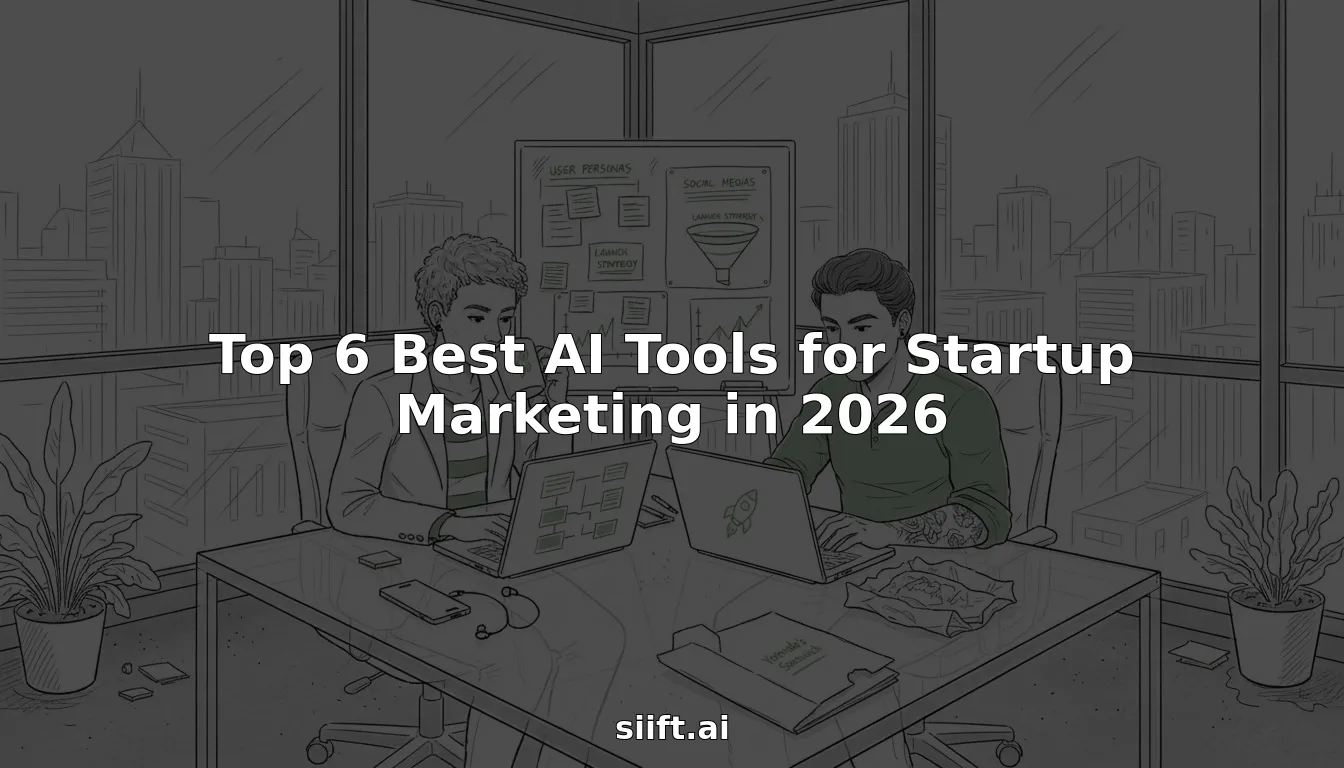 Top 6 Best AI Tools for Startup Marketing in 2026 | siift