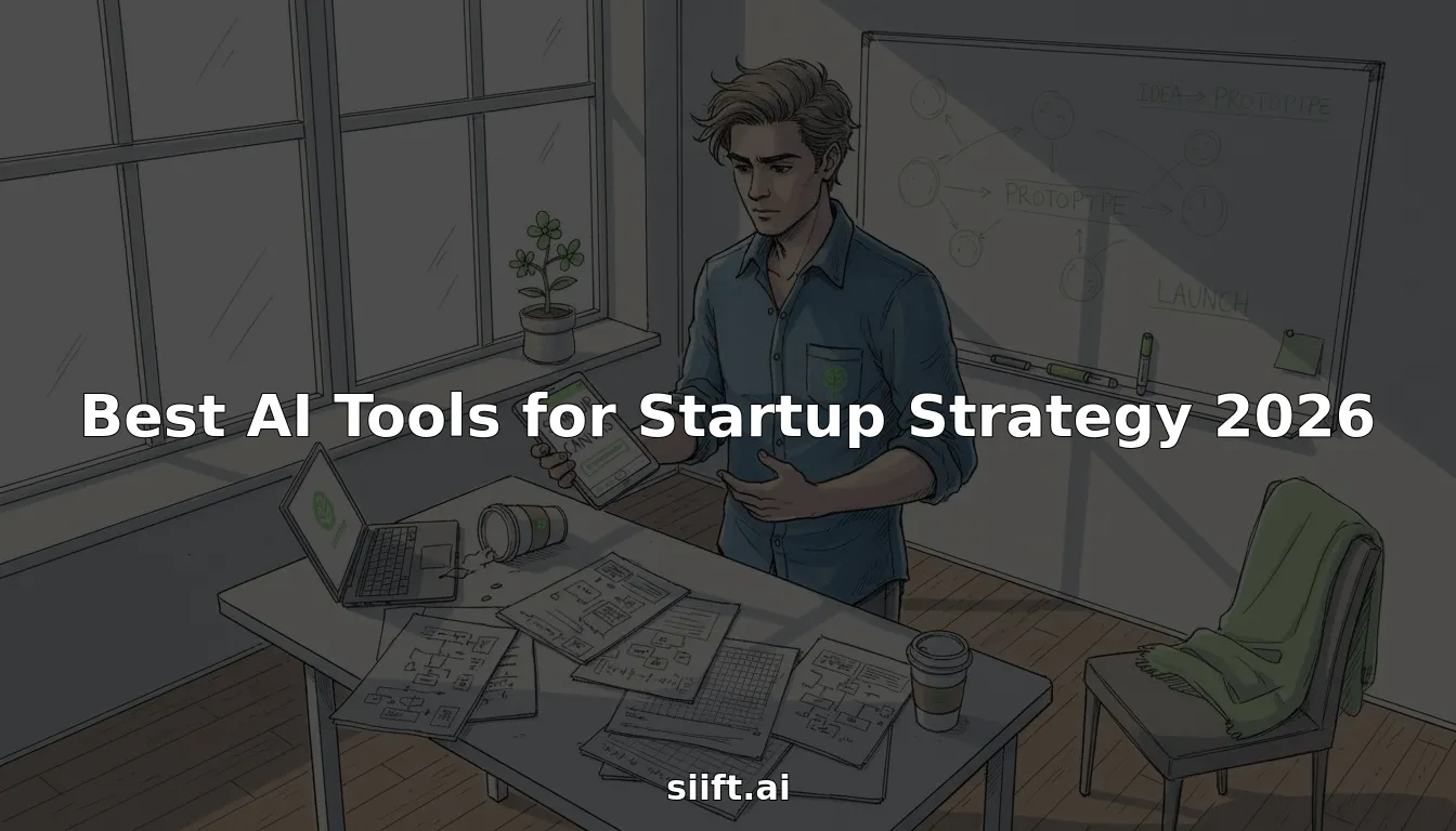 Best AI Tools for Startup Strategy 2026 | siift